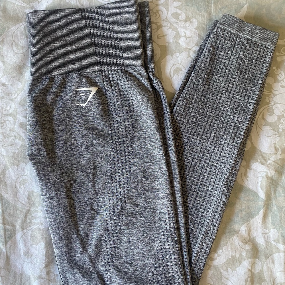 Gym Shark Vital Seamless Leggings/Smokey Grey Marl